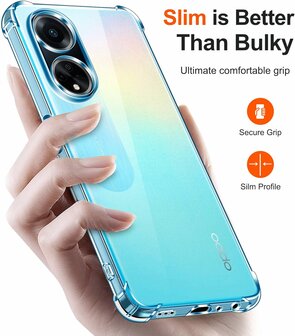 Oppo A98 - Anti-Shock - Transparant