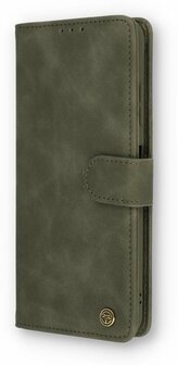 Samsung S21 FE Shadow Gray &amp;amp; Glas - Book Case