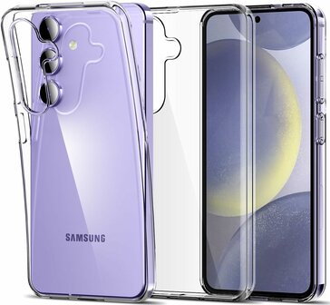 Samsung Galaxy S25 - Transparant - Extra Stevig Siliconen Back Cover