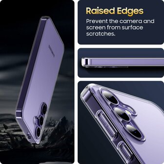 Samsung Galaxy S25 - Transparant - Extra Stevig Siliconen Back Cover
