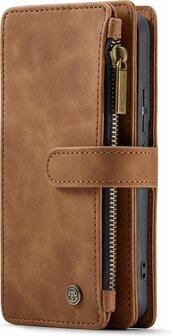 Samsung S22 Plus Sienna Brown - Book Case met Rits