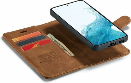 Samsung S22 Plus Sienna Brown - 2 in 1 Book Case