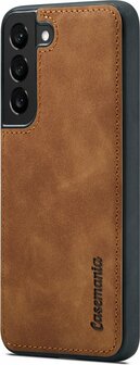 Samsung S22 Plus Sienna Brown - 2 in 1 Book Case