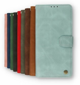 Samsung S21 FE Charcoal Gray &amp;amp; Glas - Book Case