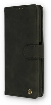 Samsung S21 FE Charcoal Gray &amp;amp; Glas - Book Case