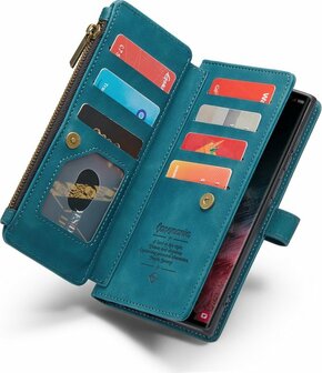 Samsung S22 Ultra Emerald Green - Book Case met Rits