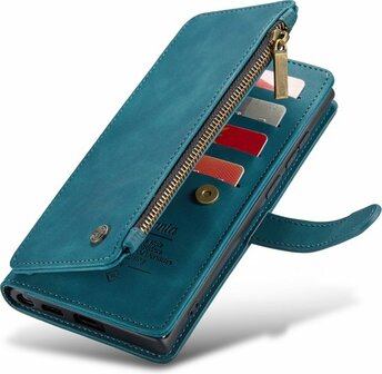 Samsung S22 Ultra Emerald Green - Book Case met Rits