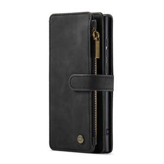 Samsung S25 Ultra - Charcoal Gray - Book Case met Rits