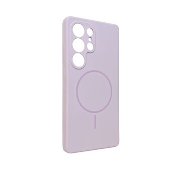 Samsung S25 Ultra - Paars - Zachte MagSafe Liquid Case