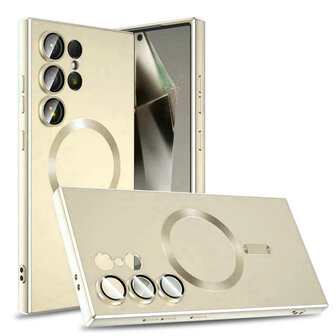 Samsung S25 Ultra - MagSafe Matte TPU - Goud