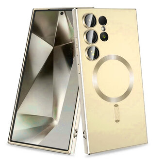 Samsung S25 Ultra - MagSafe Matte TPU - Goud