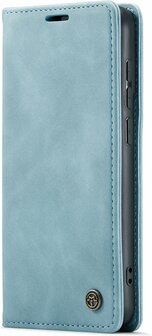 Oppo A17 Aqua Blue &amp;amp; Glas - Book Case