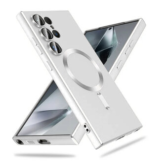 Samsung S25 Ultra - MagSafe Matte TPU - Zilver