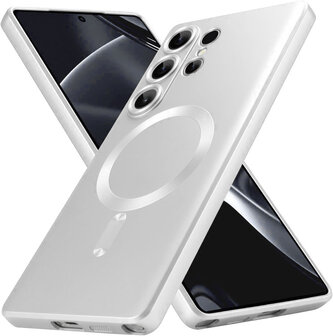 Samsung S25 Ultra - MagSafe Matte TPU - Zilver
