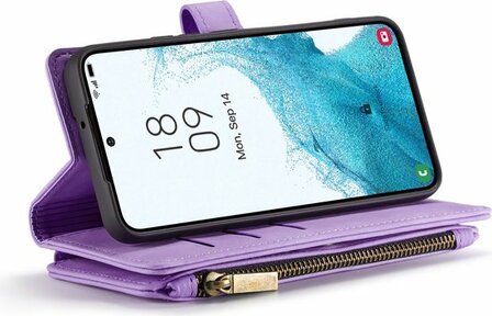 Samsung S22 Plus Bright Lila - Book Case met Rits