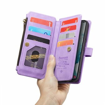 Samsung S22 Plus Bright Lila - Book Case met Rits