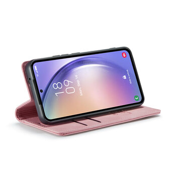 Oppo A98 Pale Pink - Book Case