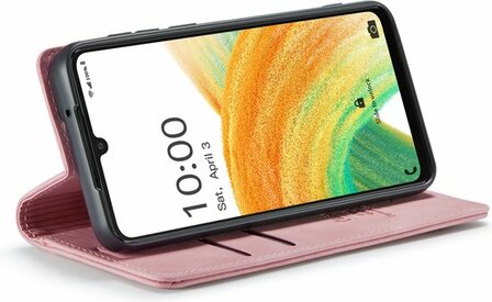 Oppo A17 Pale Pink - Book Case