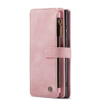 Samsung S25 Ultra - Pale Pink - Book Case met Rits