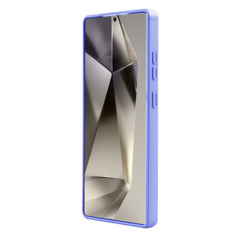 Samsung S25 Ultra - Paars - Camera Siliconen MagSafe Back Cover