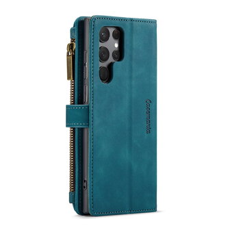 Samsung S25 Ultra - Emerald Green - Book Case met Rits