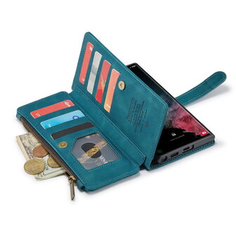 Samsung S25 Ultra - Emerald Green - Book Case met Rits