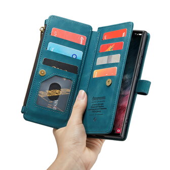 Samsung S25 Ultra - Emerald Green - Book Case met Rits