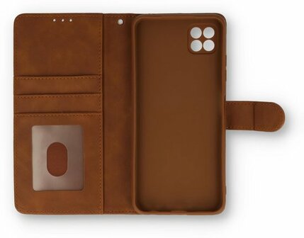 Samsung S21 FE Sienna Brown &amp;amp; Glas - Book Case
