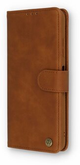 Samsung S21 FE Sienna Brown &amp;amp; Glas - Book Case