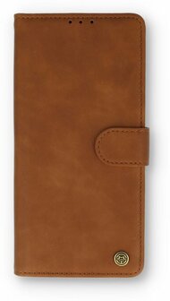Samsung S21 FE Sienna Brown &amp;amp; Glas - Book Case