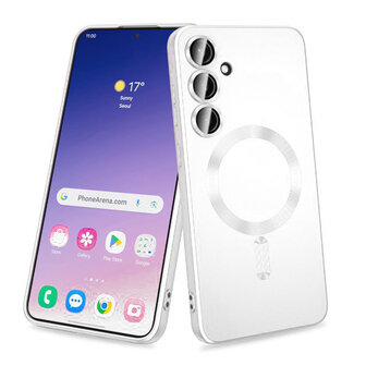 Samsung S25 Plus - MagSafe Matte TPU - Zilver