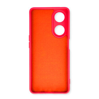 Oppo A58 4G - Back Cover &amp;amp; Glas - Rood