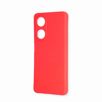 Oppo A58 4G - Back Cover &amp;amp; Glas - Rood