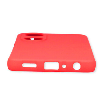 Oppo A58 4G - Back Cover &amp;amp; Glas - Rood