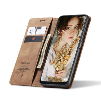 Oppo A58 4G - Sienna Brown - Book Case