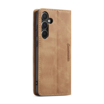 Samsung S25 Plus - Sienna Brown - Book Case