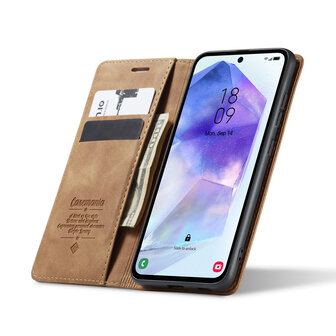 Samsung S25 Plus - Sienna Brown - Book Case