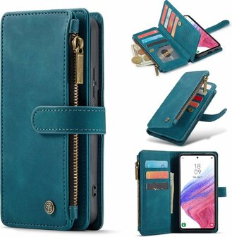 Samsung S22 Plus Emerald Green - Book Case met Rits
