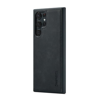 Samsung S25 Ultra - Charcoal Gray - 2 in 1 Book Case