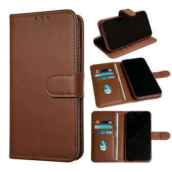 Oppo A78 4G - Book Case - Bruin