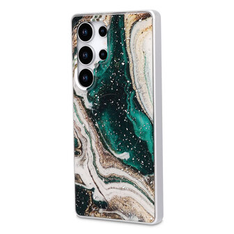 Samsung S25 Ultra - Groen - Marmer MagSafe Back Cover