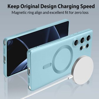 Samsung S25 Ultra - MagSafe Matte TPU - Blauw