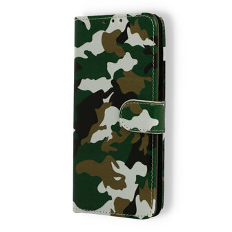iPhone 11 - Book Case - Camouflage