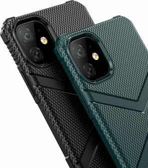 iPhone 11 - Matrix Anti Shock Case  - Zwart