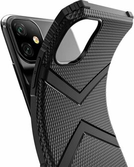 iPhone 11 - Matrix Anti Shock Case  - Zwart