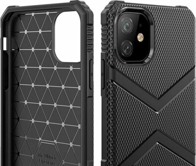 iPhone 11 - Matrix Anti Shock Case  - Zwart