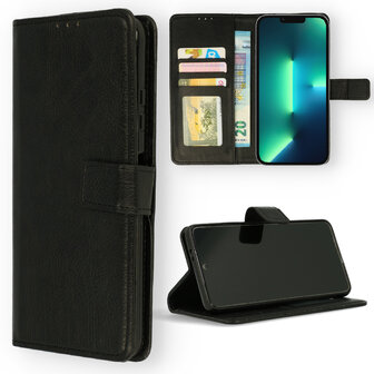 iPhone 13 Pro Max - Book Case - Zwart