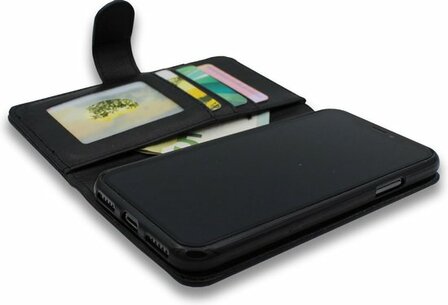 iPhone 12 Pro Max Zwart - HQ Book Case