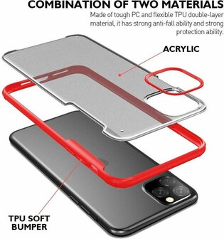 iPhone 11 Pro Max - Multi Protective Armor - Rood