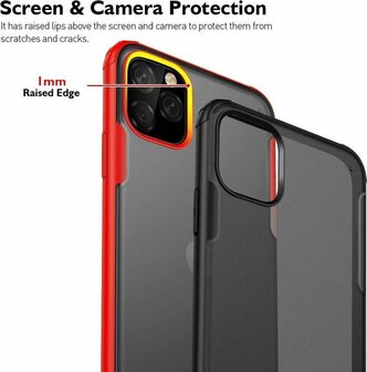iPhone 11 Pro Max - Multi Protective Armor - Rood
